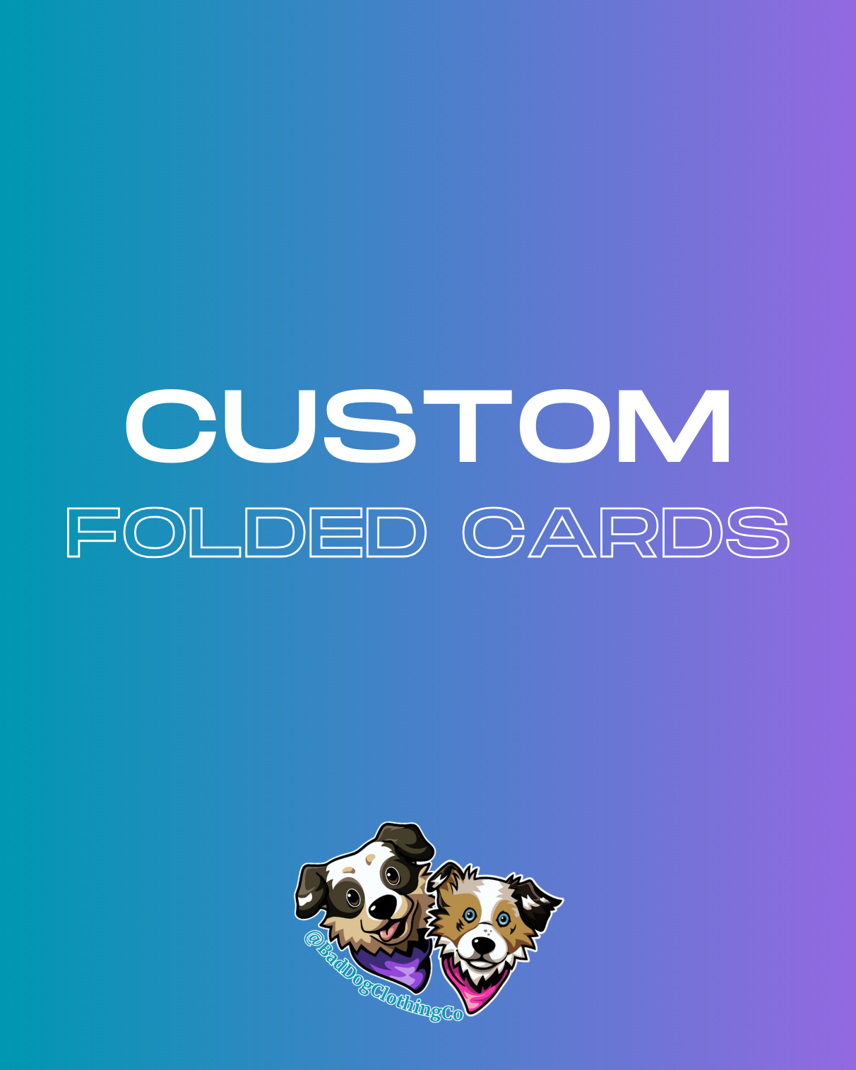 Custom Folded Cards