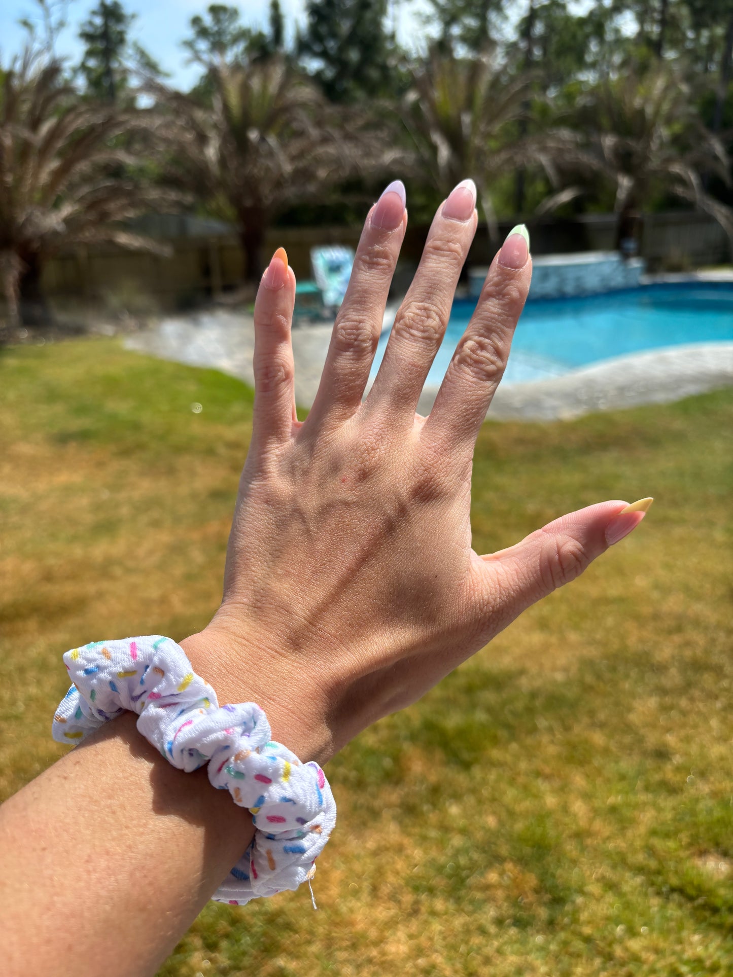 Donut Day Scrunchie