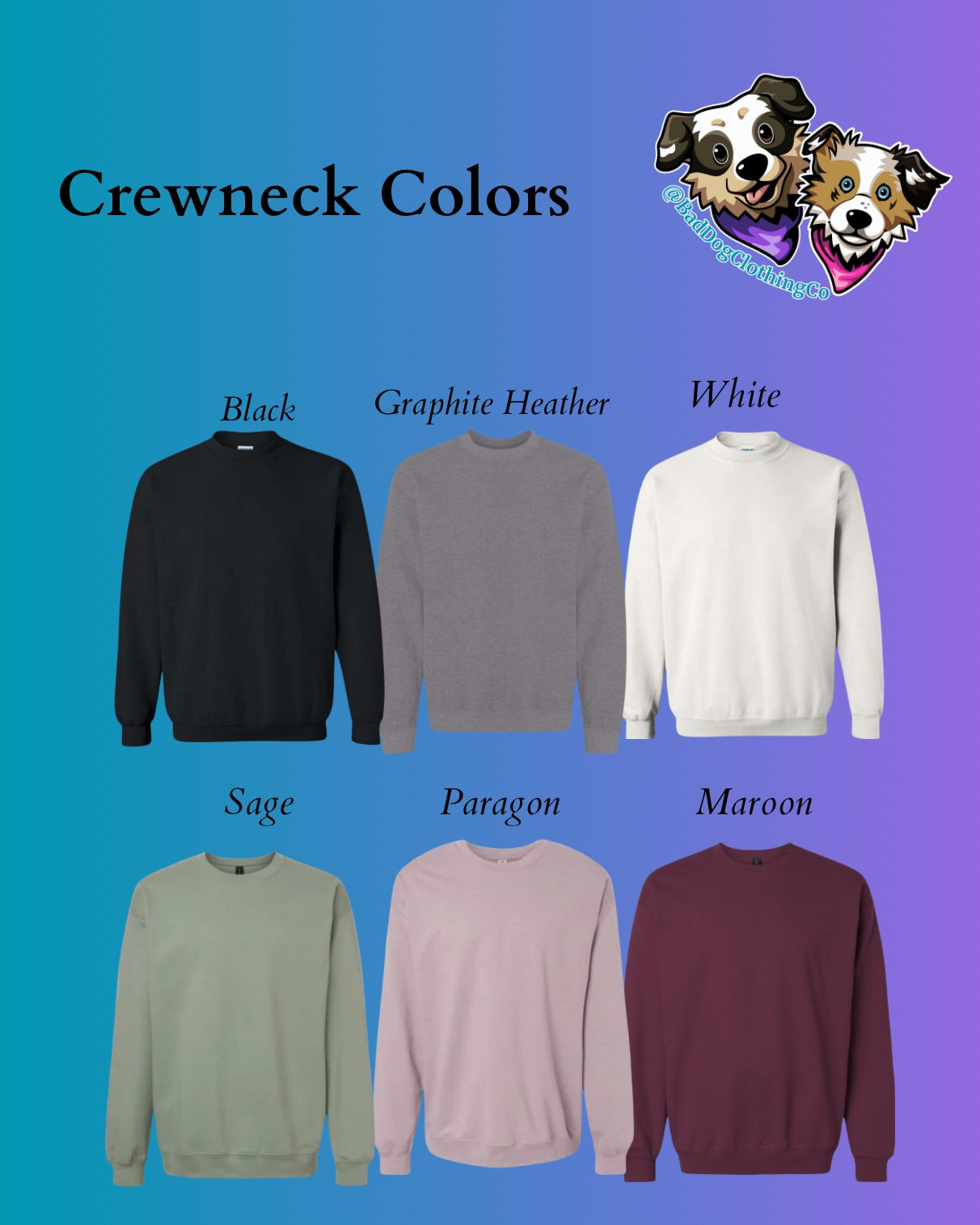 Muti-Breed Christmas Crewneck