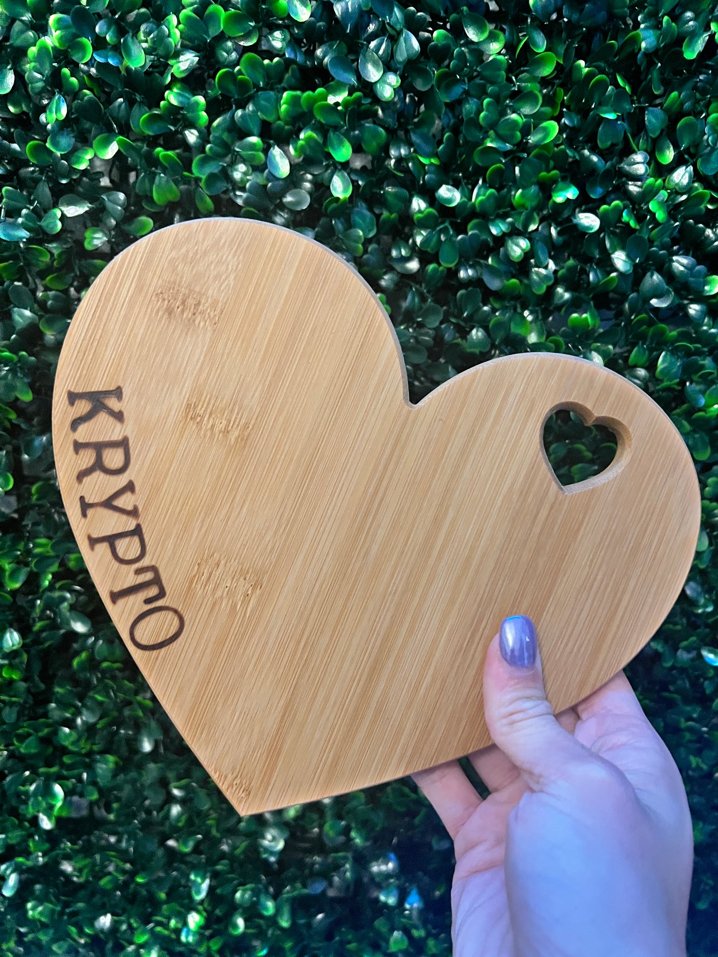 Heart Charcuterie Board