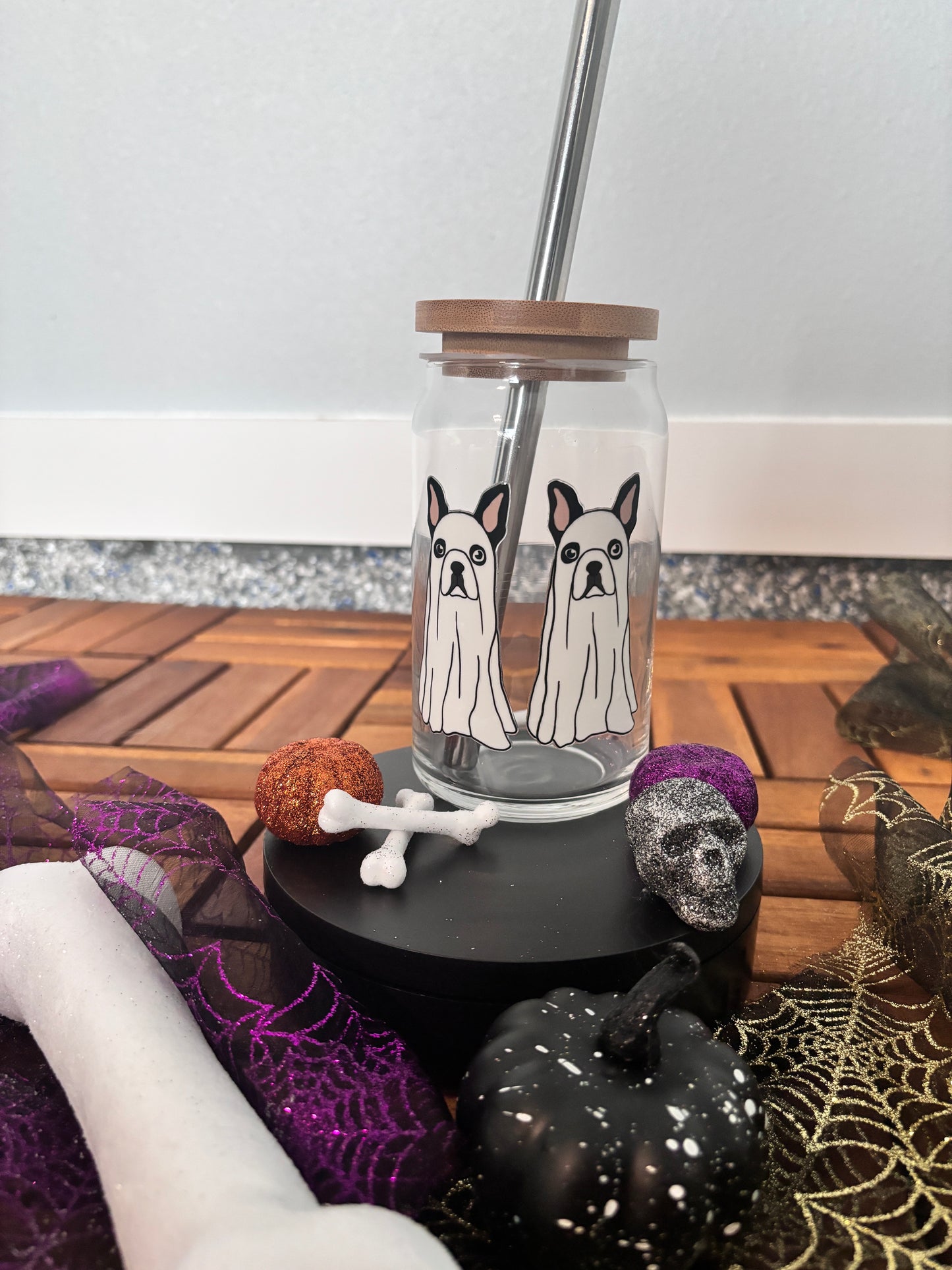 Halloween Glass Cup