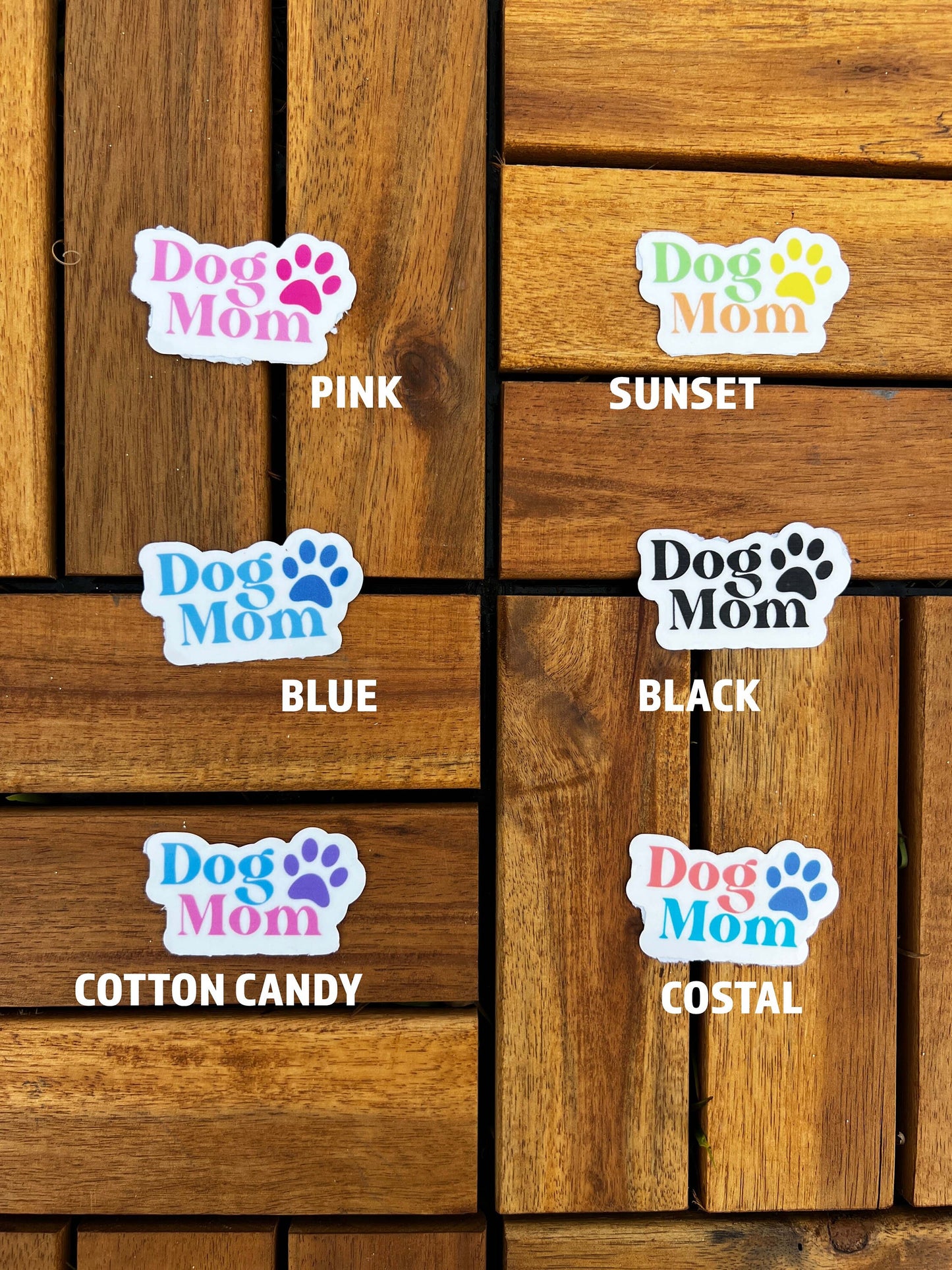 Dog Mom Sticker