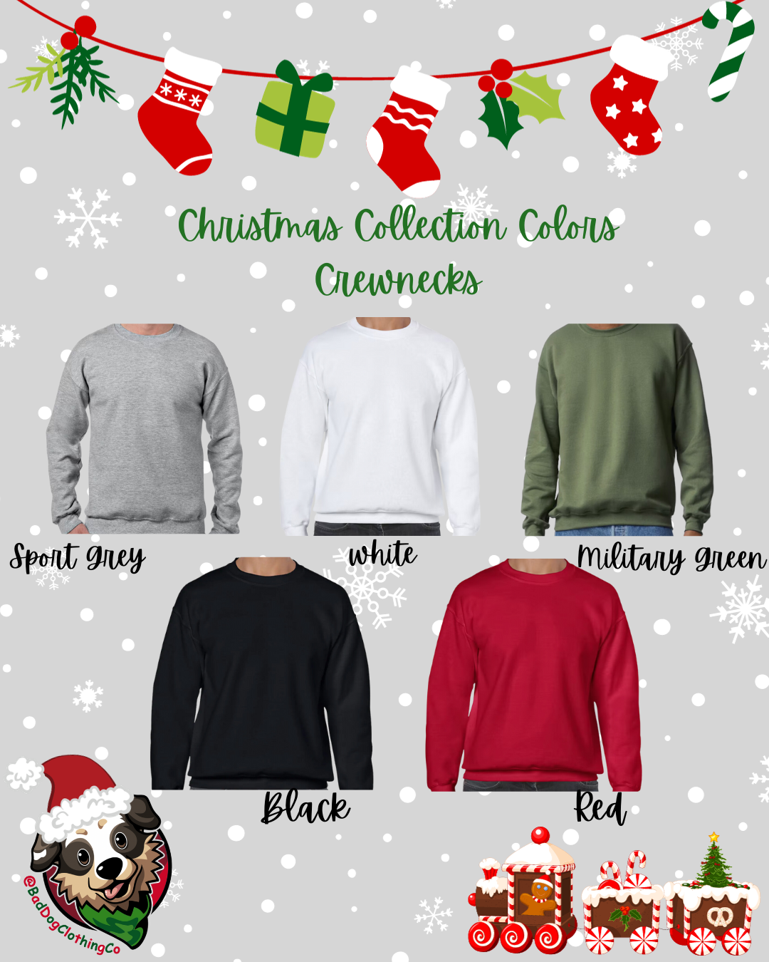 Festive Paws Crewneck