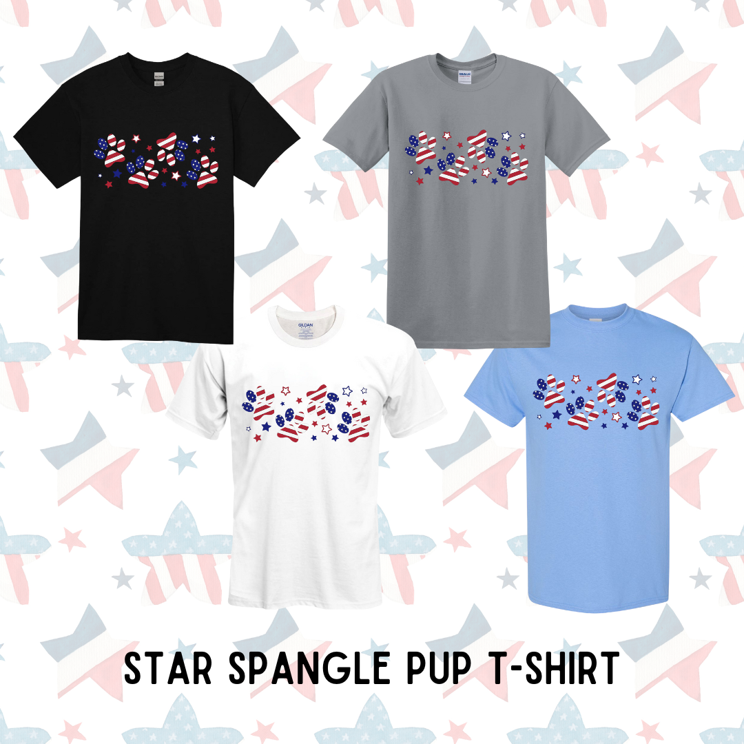 Star Spangle Pup T-shirt