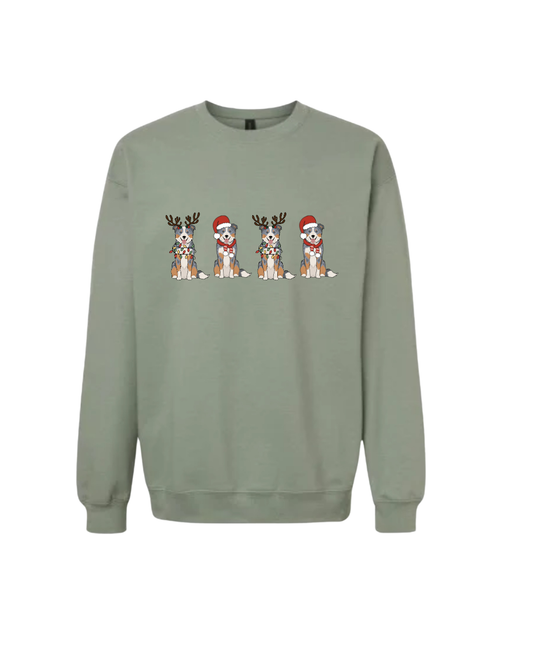 Muti-Breed Christmas Crewneck