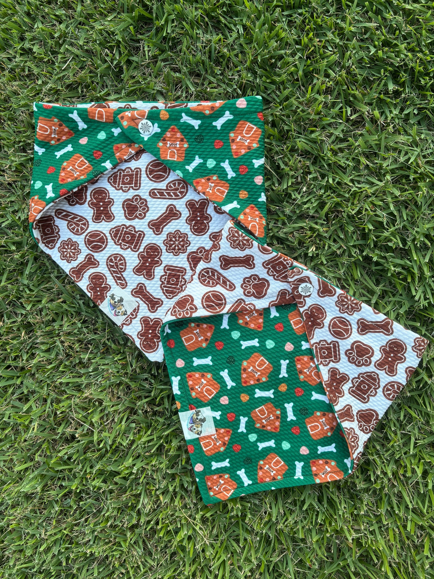 Gingerbread Tails Bandana
