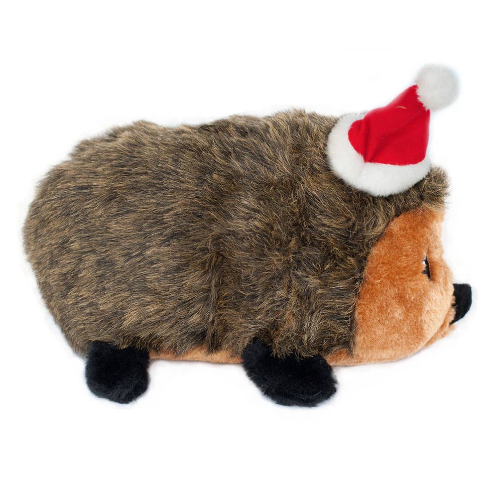 Holiday Hedgehog - Christmas Dog Toy