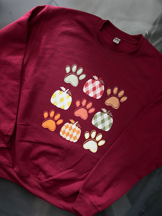 Paws and Pumpkins Crewneck