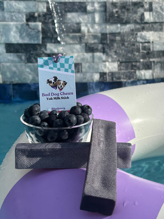 Blueberry Yak Milk Chews