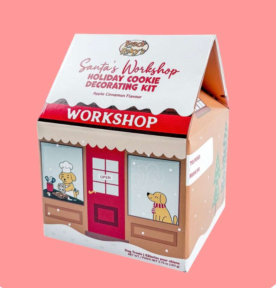 Santa’s Workshop Holiday Cookie Decorating Kit