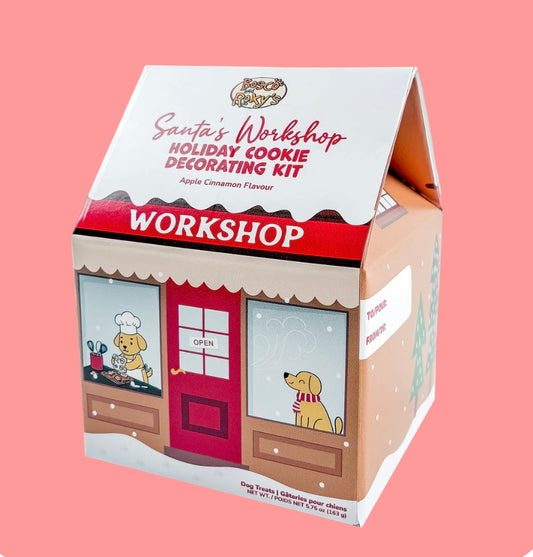 Santa’s Workshop Holiday Cookie Decorating Kit (Pre-Order)