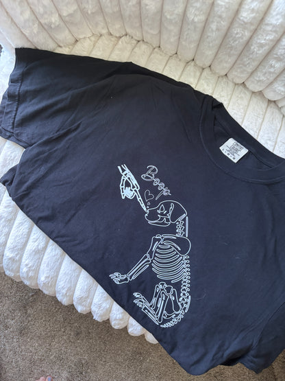 Boop Skeleton Dog T-Shirt