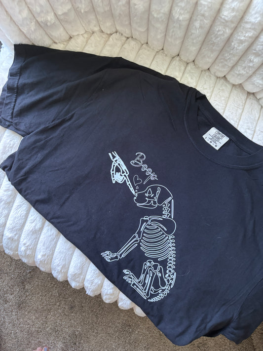 Boop Skeleton Dog T-Shirt