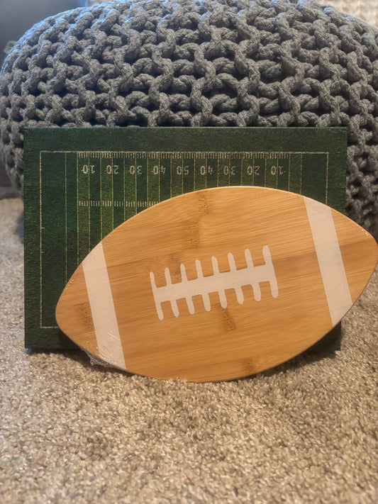 Football Barkcuterie Board