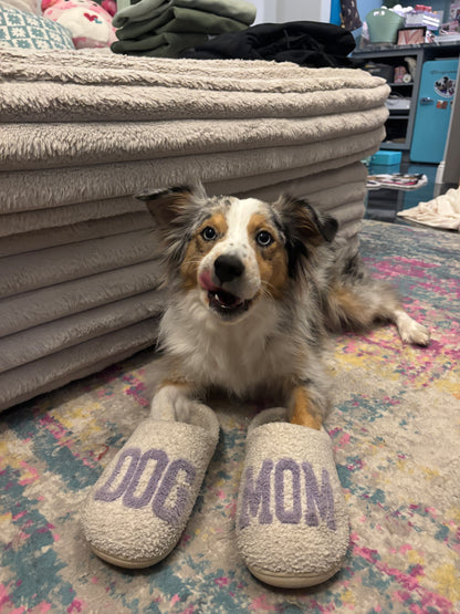 Dog Mom Slippers
