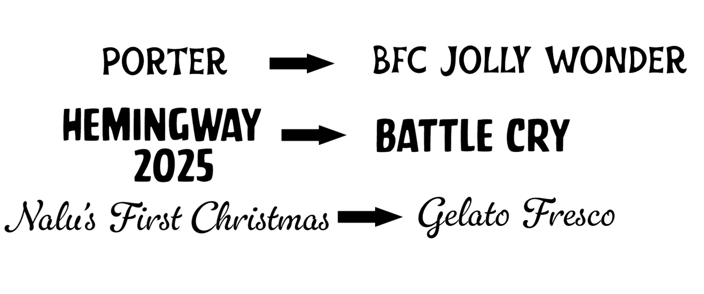 Custom Treat Ornaments