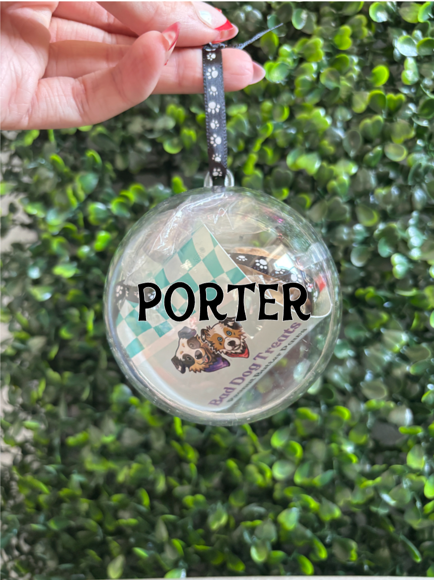 Custom Treat Ornaments