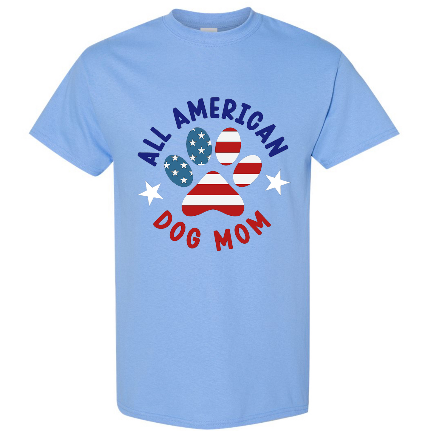All American Dog Mom Tshirt