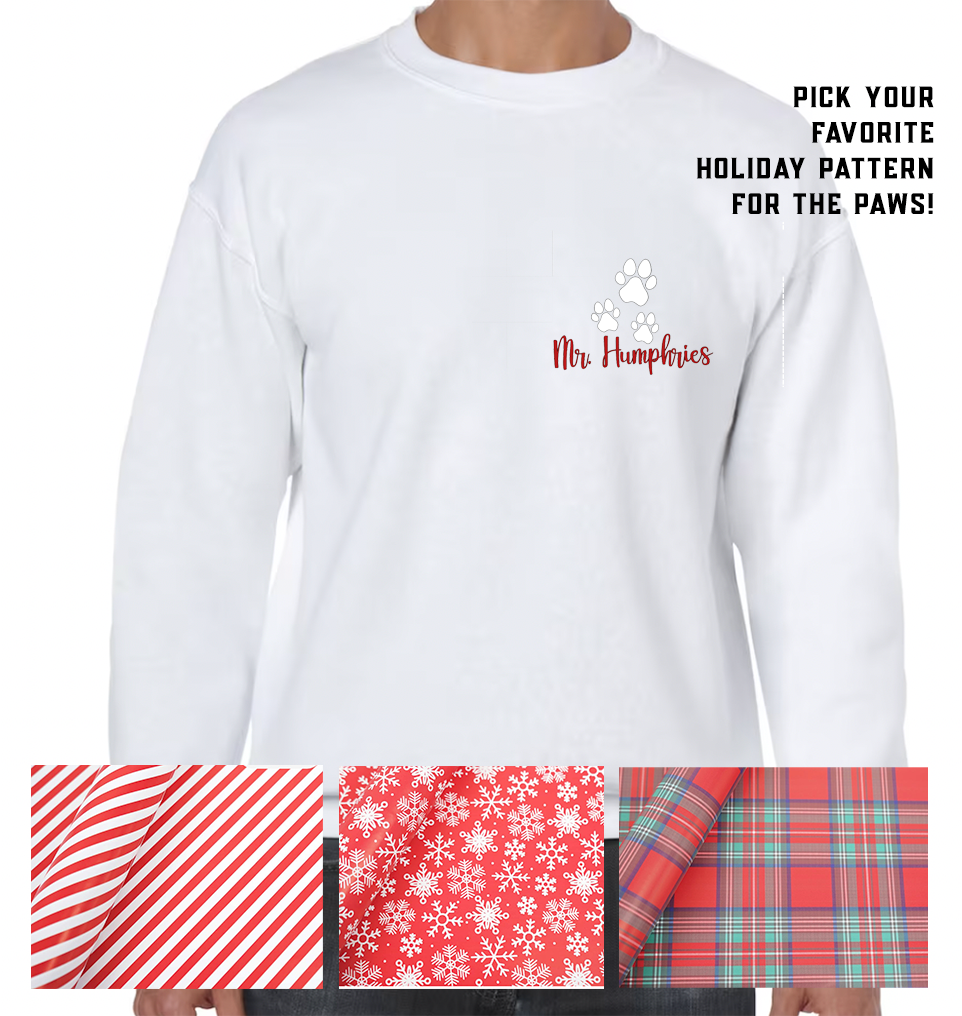 Festive Paws Crewneck